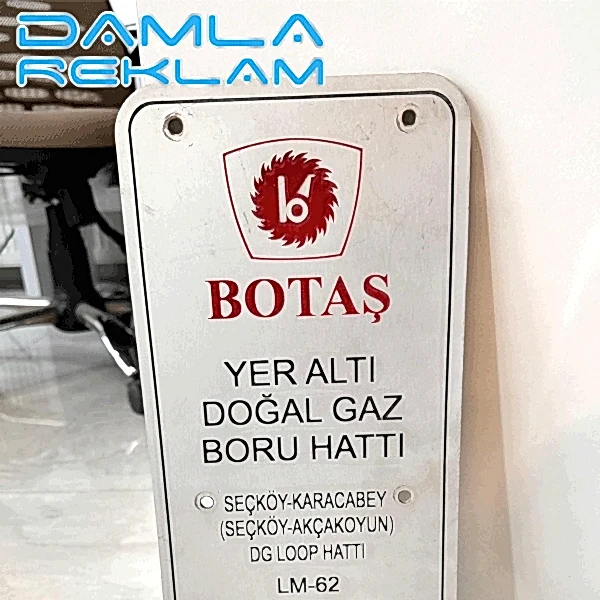 Ankara Botaş Levha Üretimi