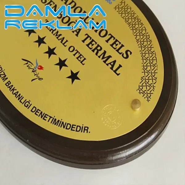 Pirinç-Metal-Etiket