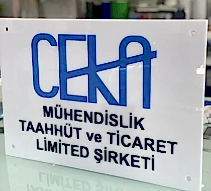 Pleksi (Plexiglass) Ürünler (4)